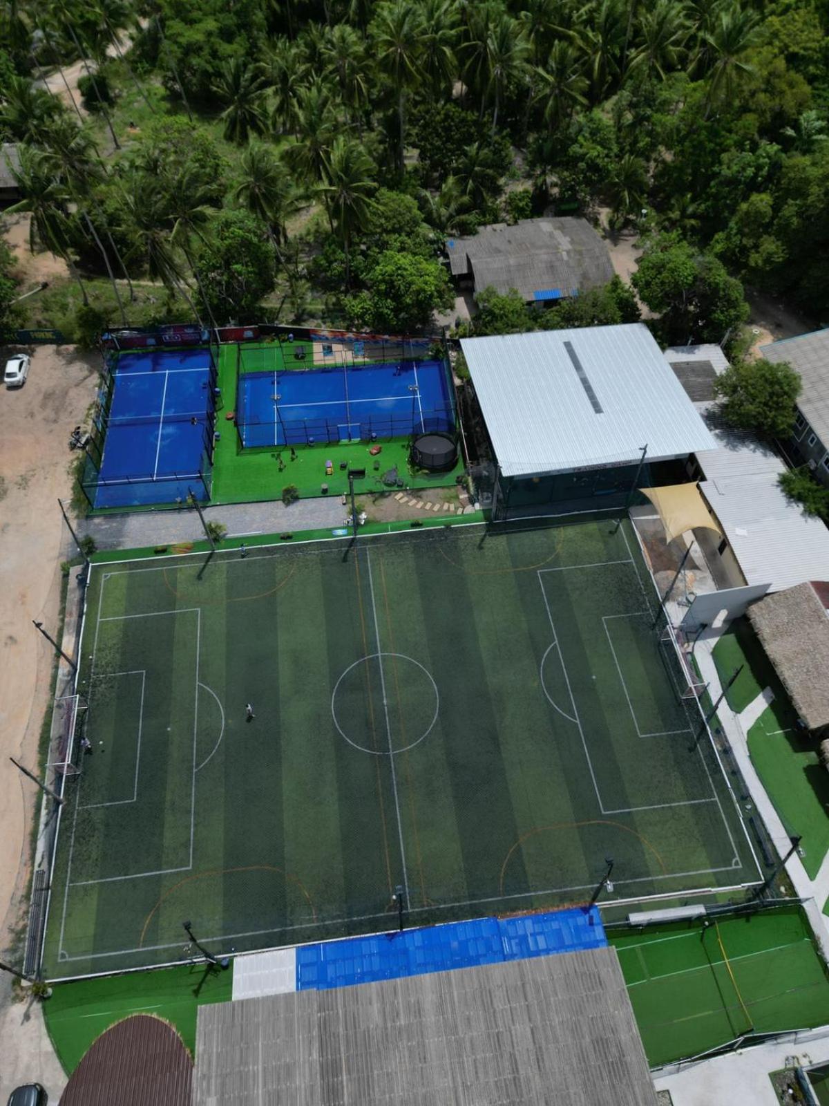 Phangan Padel Club Hotell Baan Tai Exteriör bild