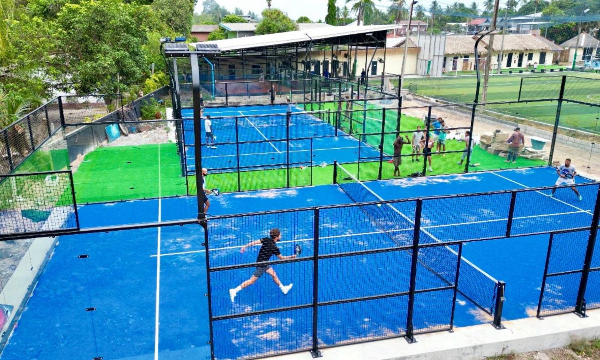 Phangan Padel Club Hotell Baan Tai Exteriör bild