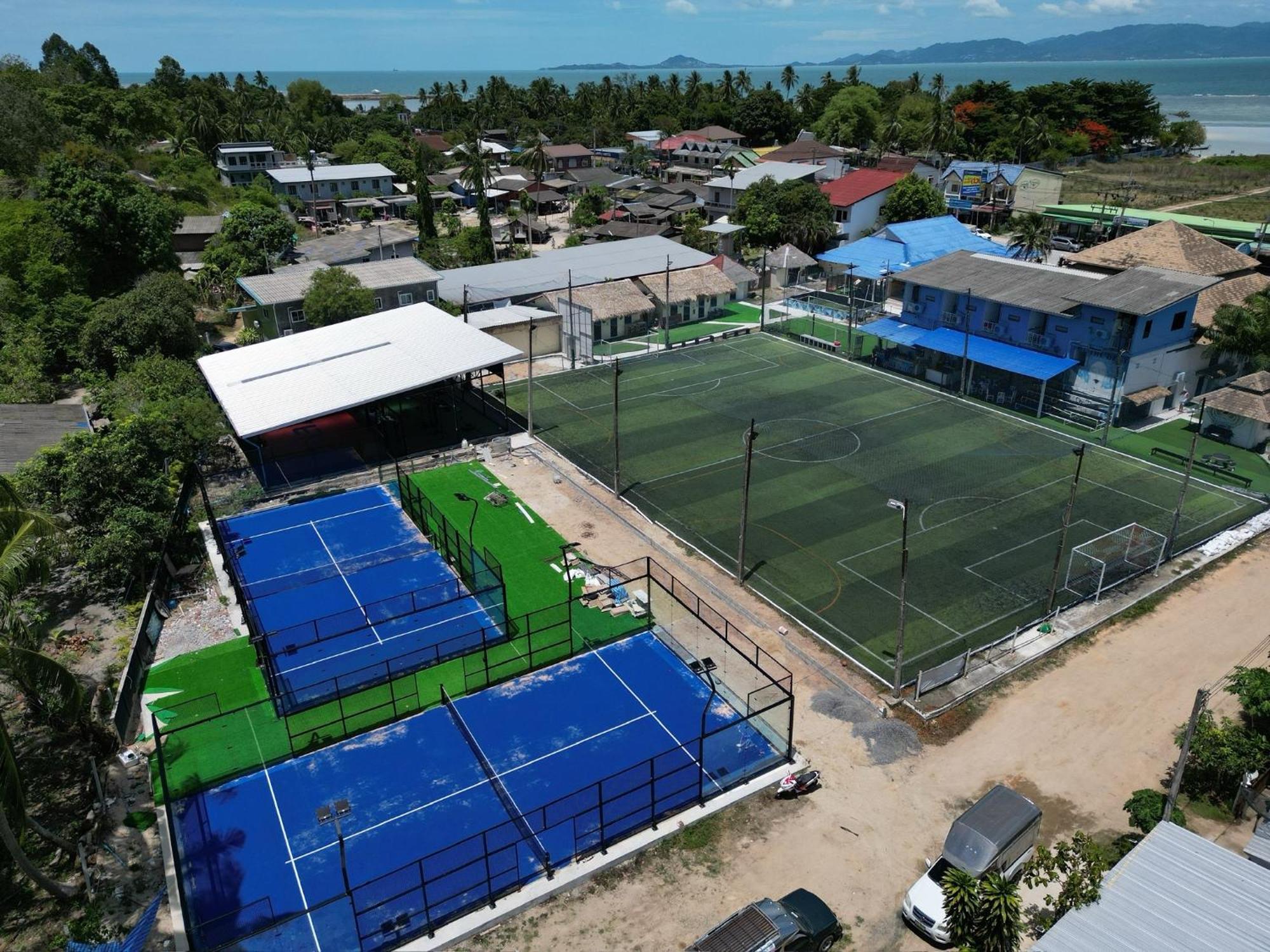 Phangan Padel Club Hotell Baan Tai Exteriör bild